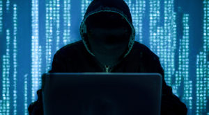 Computer hacker or Cyber attack concept background